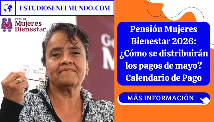 Pensión Mujeres Bienestar 2026: ¿Cómo se distribuirán los pagos de mayo?